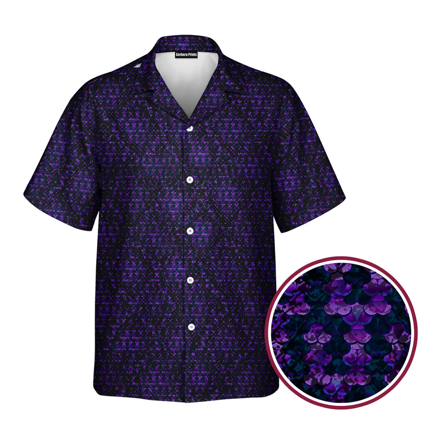 Front preview of Kingsnake Skin - Funny Golf Hawaiian Shirt with your name