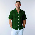 Chicago Lucky Bear Funny Golf Hawaiian Shirt - Worn by Model