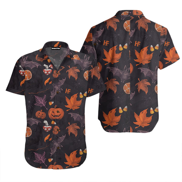 Halloween Spooky Art Hawaiian Shirt