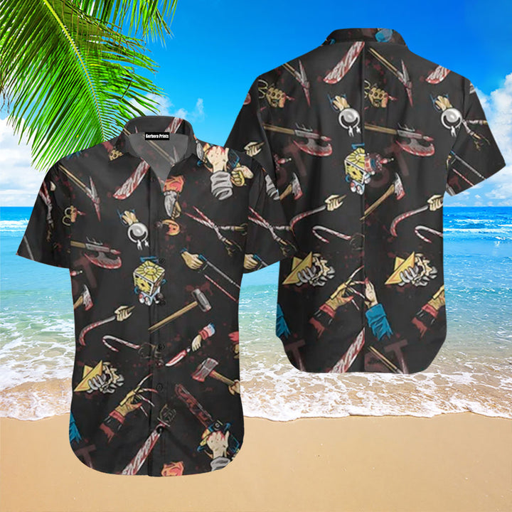 Halloween The Killers Tropical Style Hawaiian Shirt