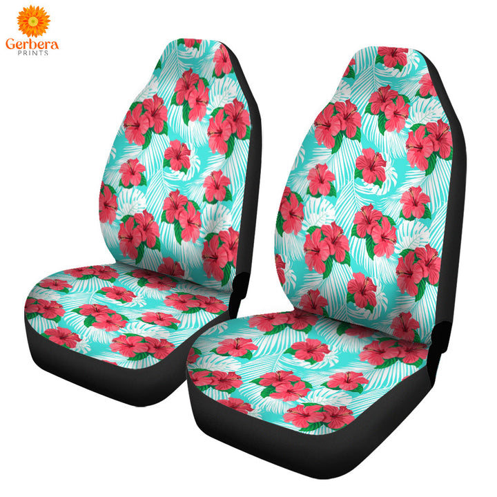 Hibicus Floral Car Seat Cover Car Interior Accessories CSC5542