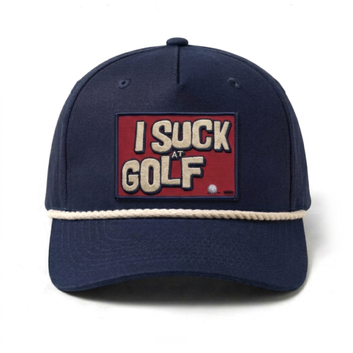 I Suck At Golf Rope Hat