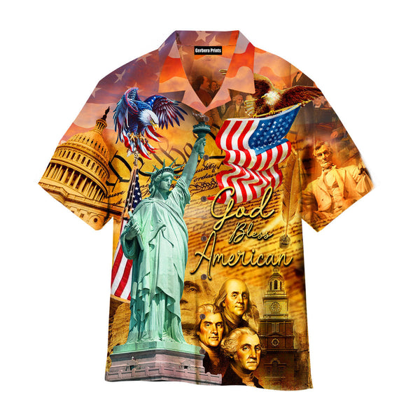 Independence Day Statue Of Liberty Eagle God Bless America