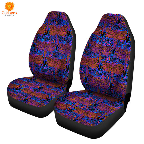 Indian Mandala Dragonfly Car Seat Cover Car Interior Accessories CSC5596