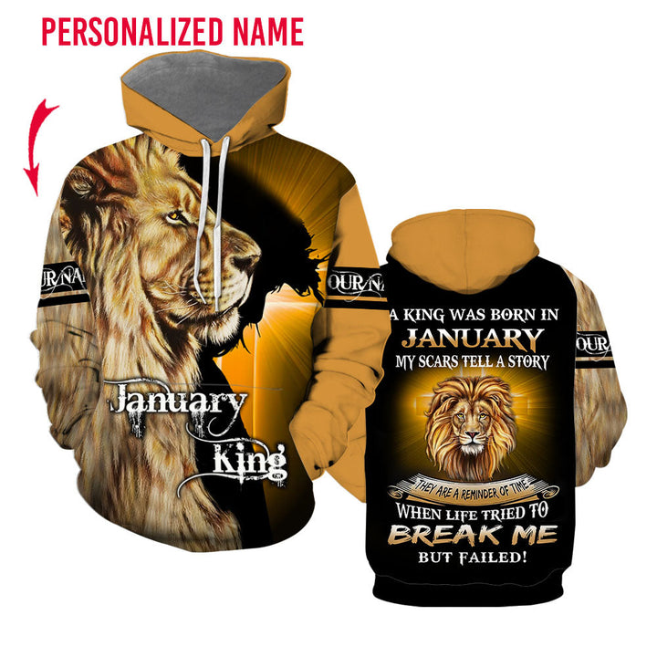 January Guy Custom Name Hoodie For Men & Women