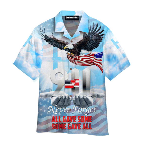 Jesus Eagle Patriot American Flag Aloha Hawaiian Shirts For Men And For Women HW-FA1630 Gerbera Prints