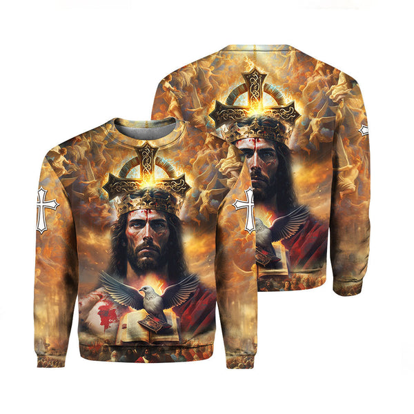 Jesus Is My Savior Crewneck Sweatshirt All Over Print For Men & Women HP5697