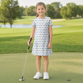 Total Tee Destruction Kids Dress - Model Front
