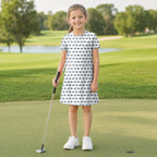 Total Tee Destruction Kids Dress - Model Front