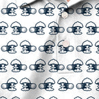 Total Tee Destruction Youth Golf Polo - Detail Close-up