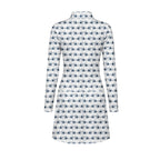 Total Tee Destruction Long Sleeve Golf Dress - Back