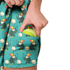 Toucan Tee Time Long Sleeve Golf Dress - Pocket Detail