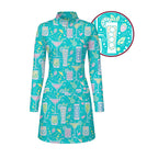 Cocktails Hello Summer Long Sleeve Dress