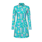 Cocktails Hello Summer Long Sleeve Dress