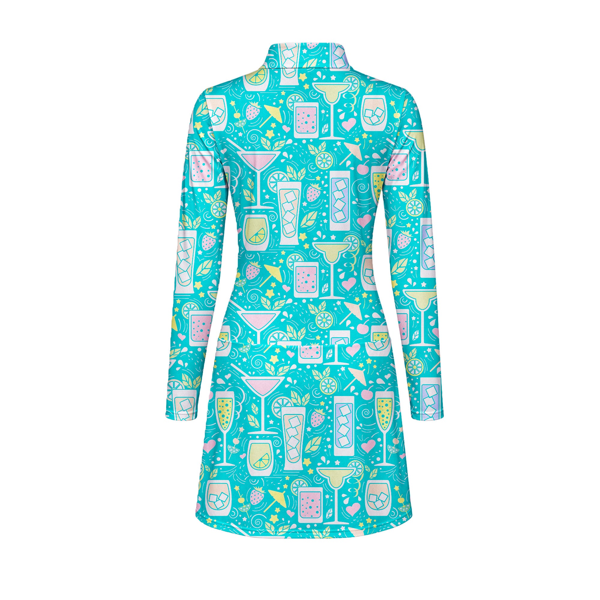 Cocktails Hello Summer Long Sleeve Dress