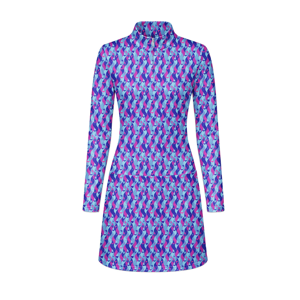 Cheek Peek Long Sleeve Dress