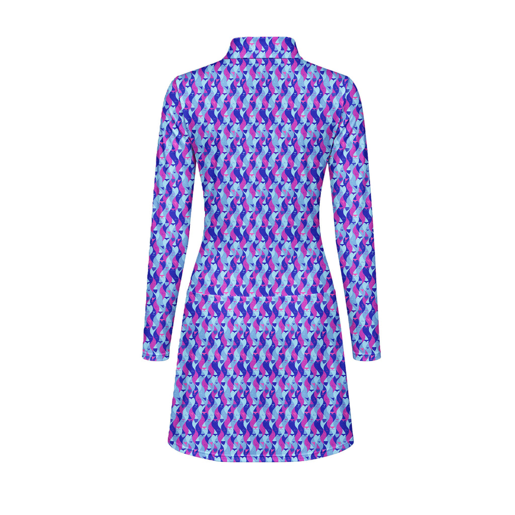 Cheek Peek Long Sleeve Dress