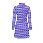 Cheek Peek Long Sleeve Dress