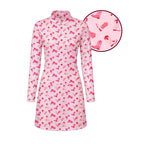 Western Tee Haw Let's Go Cowgirl Boots Long Sleeve Dress