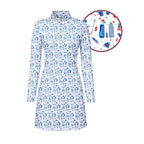 America Golf Long Sleeve Dress