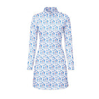 America Golf Long Sleeve Dress