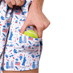 America Golf Long Sleeve Dress