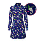 Big Trunk Long Sleeve Dress