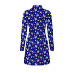 Big Trunk Long Sleeve Dress