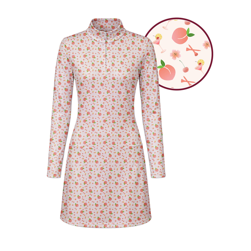 Peach State Long Sleeve Dress
