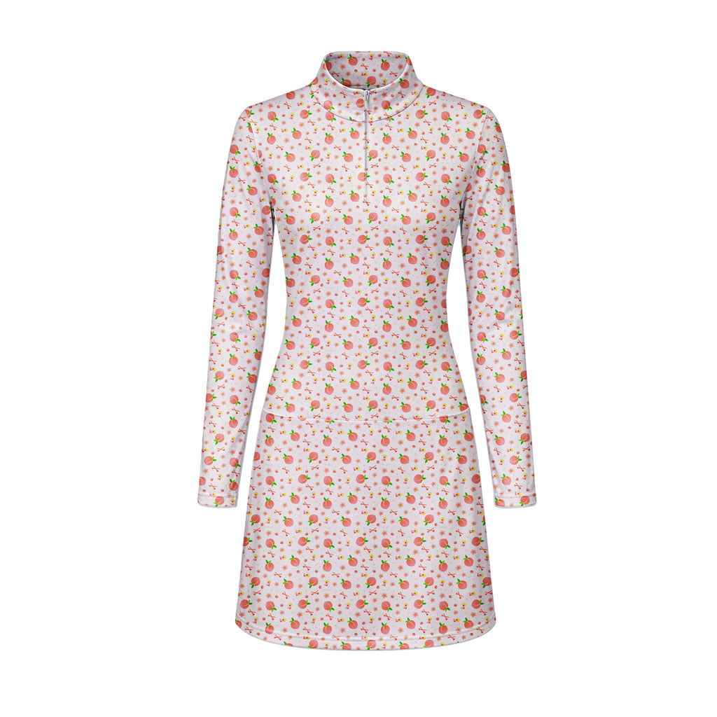 Peach State Long Sleeve Dress