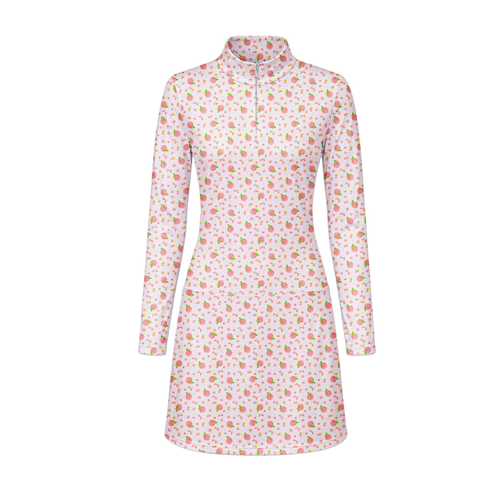 Peach State Long Sleeve Dress