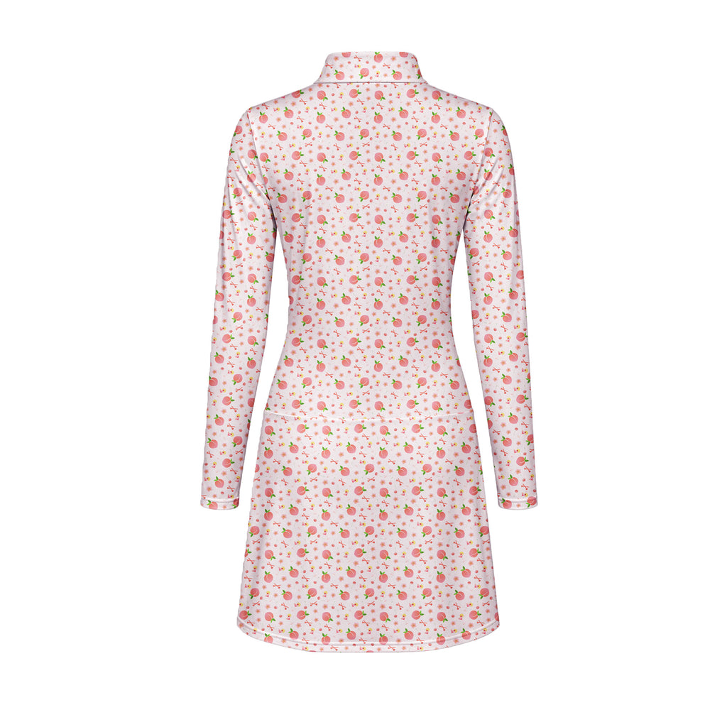 Peach State Long Sleeve Dress