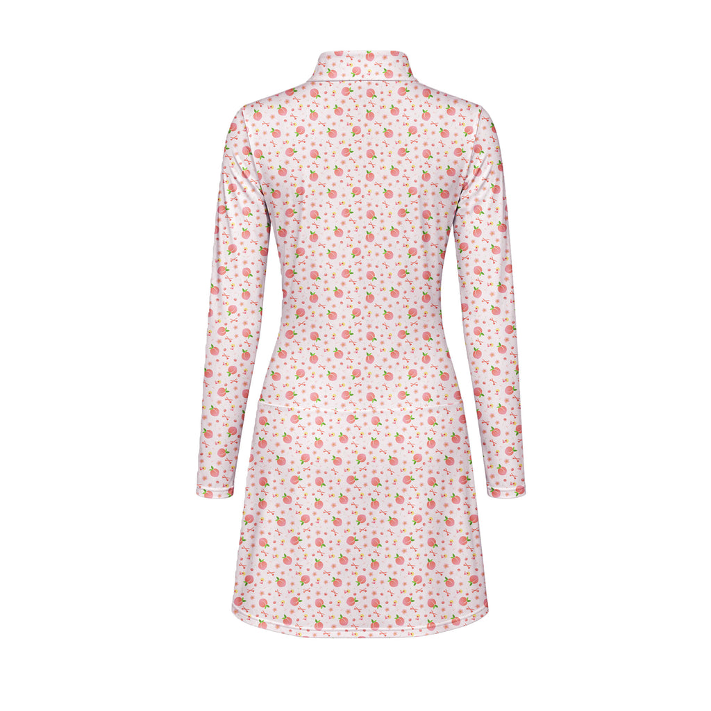 Peach State Long Sleeve Dress