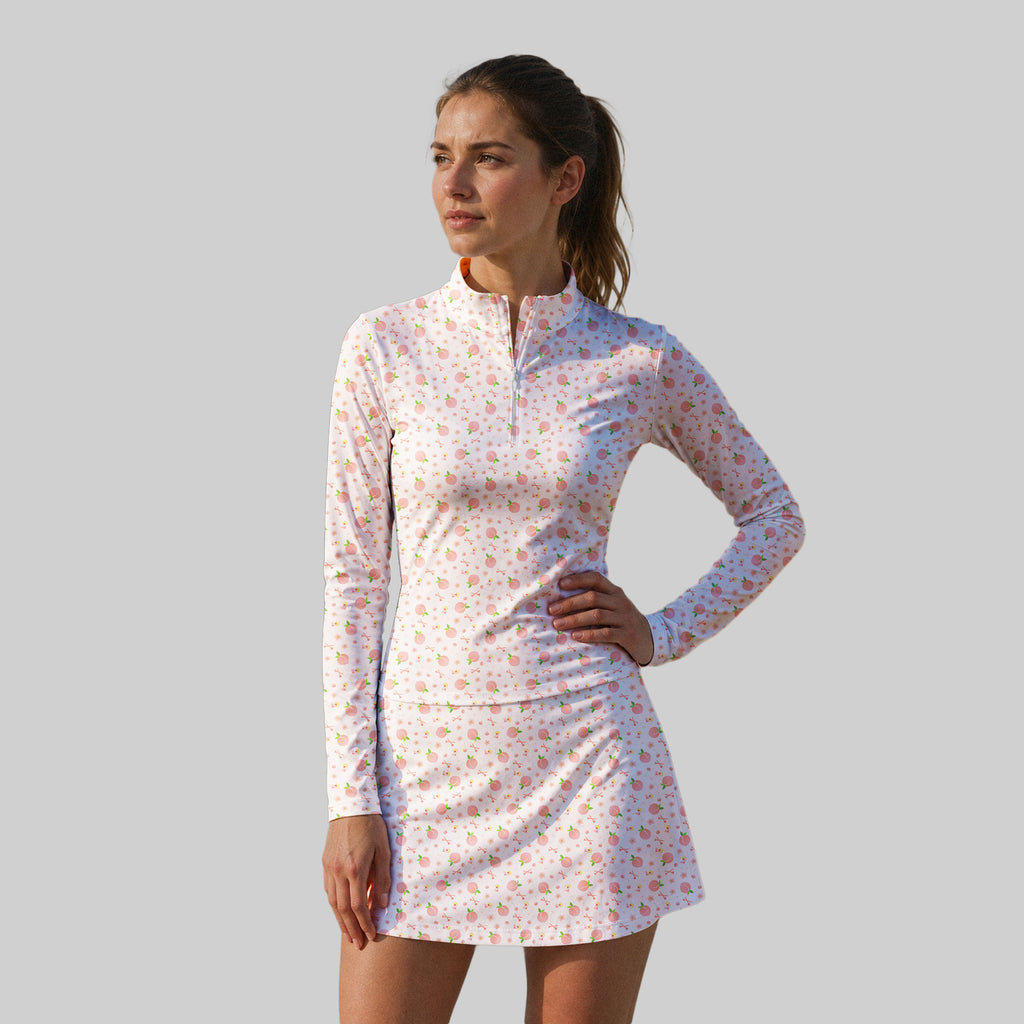 Peach State Long Sleeve Dress