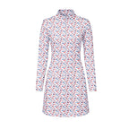 America 250 Fairways Long Sleeve Dress