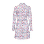 America 250 Fairways Long Sleeve Dress