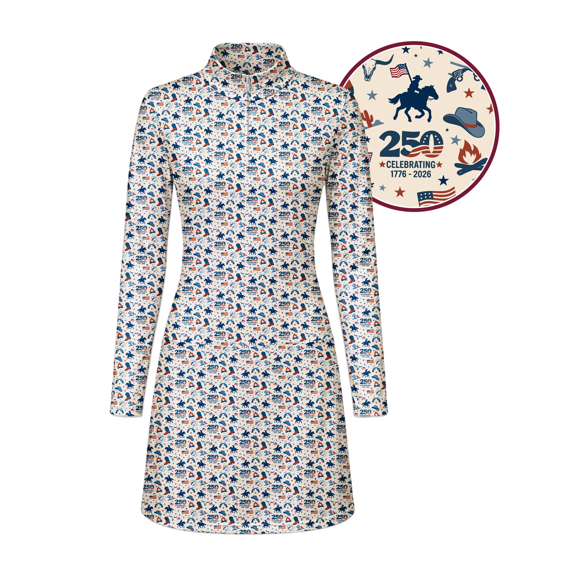 Frontier 250 Long Sleeve Dress