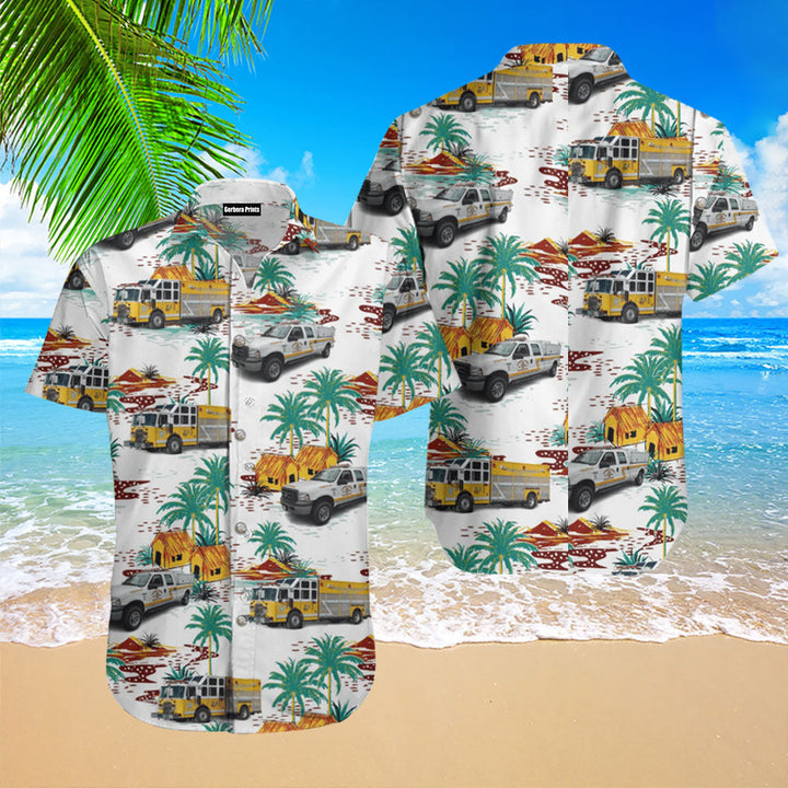 Liberty Hose Co No 1 Williamstown Pa Hawaiian Shirt