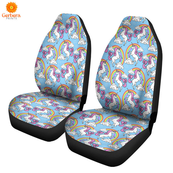 Life Is Better With Unicorn Rainbow Car Seat Cover Car Interior Accessories CSC5418
