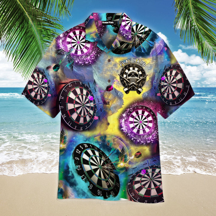Living In Darts World Hawaiian Shirt
