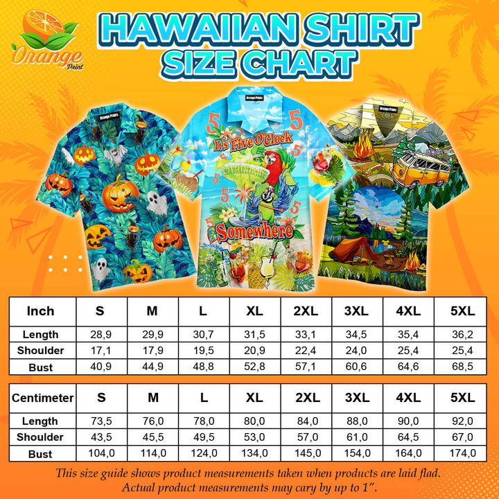 Lobster Anchor Seaweed Aloha Hawaiian Shirts For Men & For Women | WT2115-Gerbera Prints.