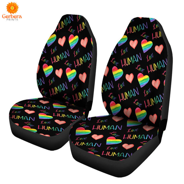 Love Is A Human Right LGBT Car Seat Cover Car Interior Accessories CSC5614