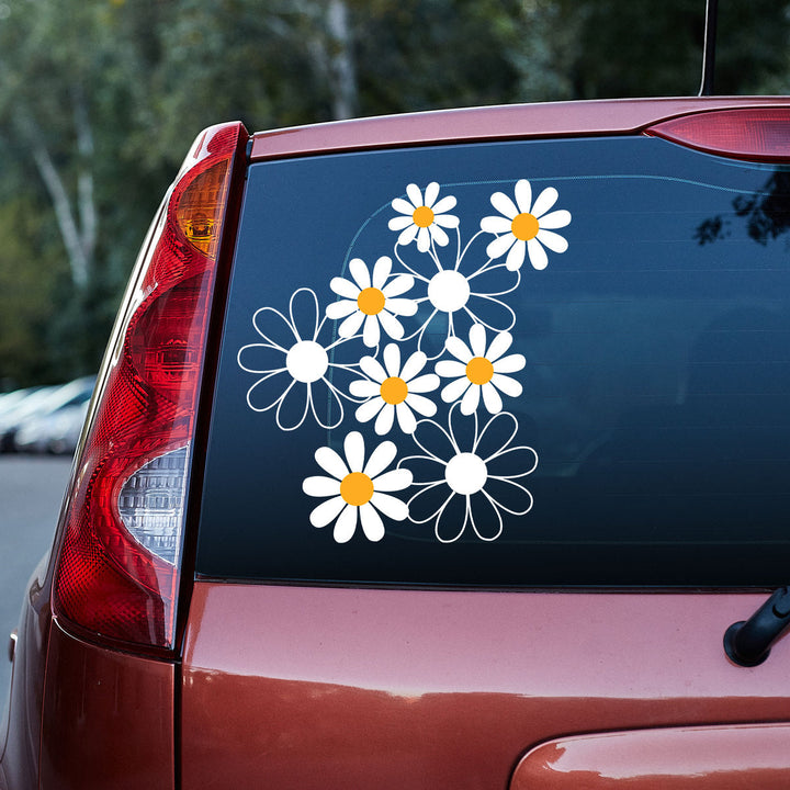 Lovely Flowers 3D Vinyl Car Decal Stickers CS5675