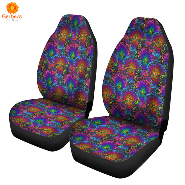 Magic Hippy Mushroom Car Seat Cover Car Interior Accessories CSC5628