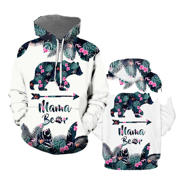 Mama Bear Happy Mother’S Day Hoodie For Men & Women Ho7671