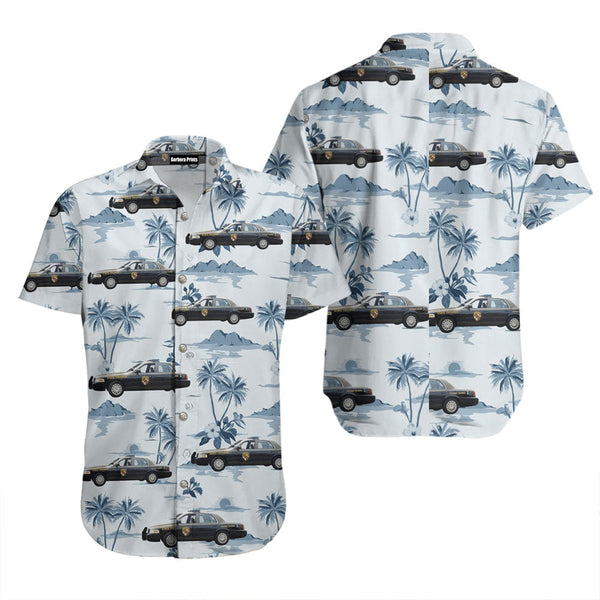 Maryland State Police 2005 Ford Interceptor Resident Trooper Hawaiian Shirt