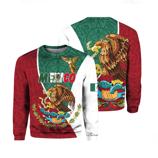 Mexico Eagle Mexican Crewneck Sweatshirt For Men & Women FHT1115