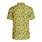 Leopard-Polo Shirt For Men-Gerbera Prints