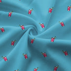 It's Fore O'clock Somewhere-Women Sleeveless Polo Shirt-Gerbera Prints