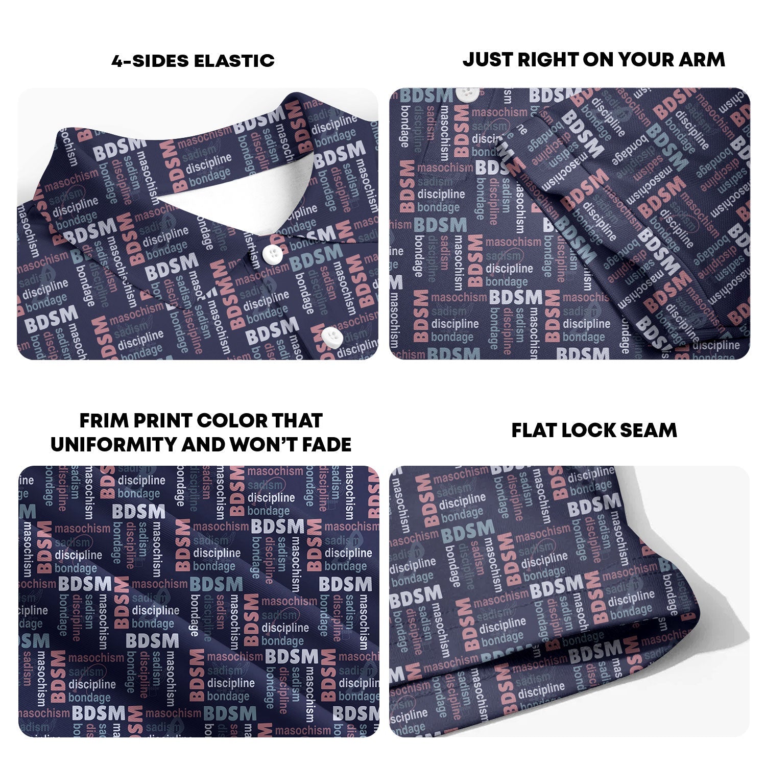 Experimental-Polo Shirt For Men-Gerbera Prints